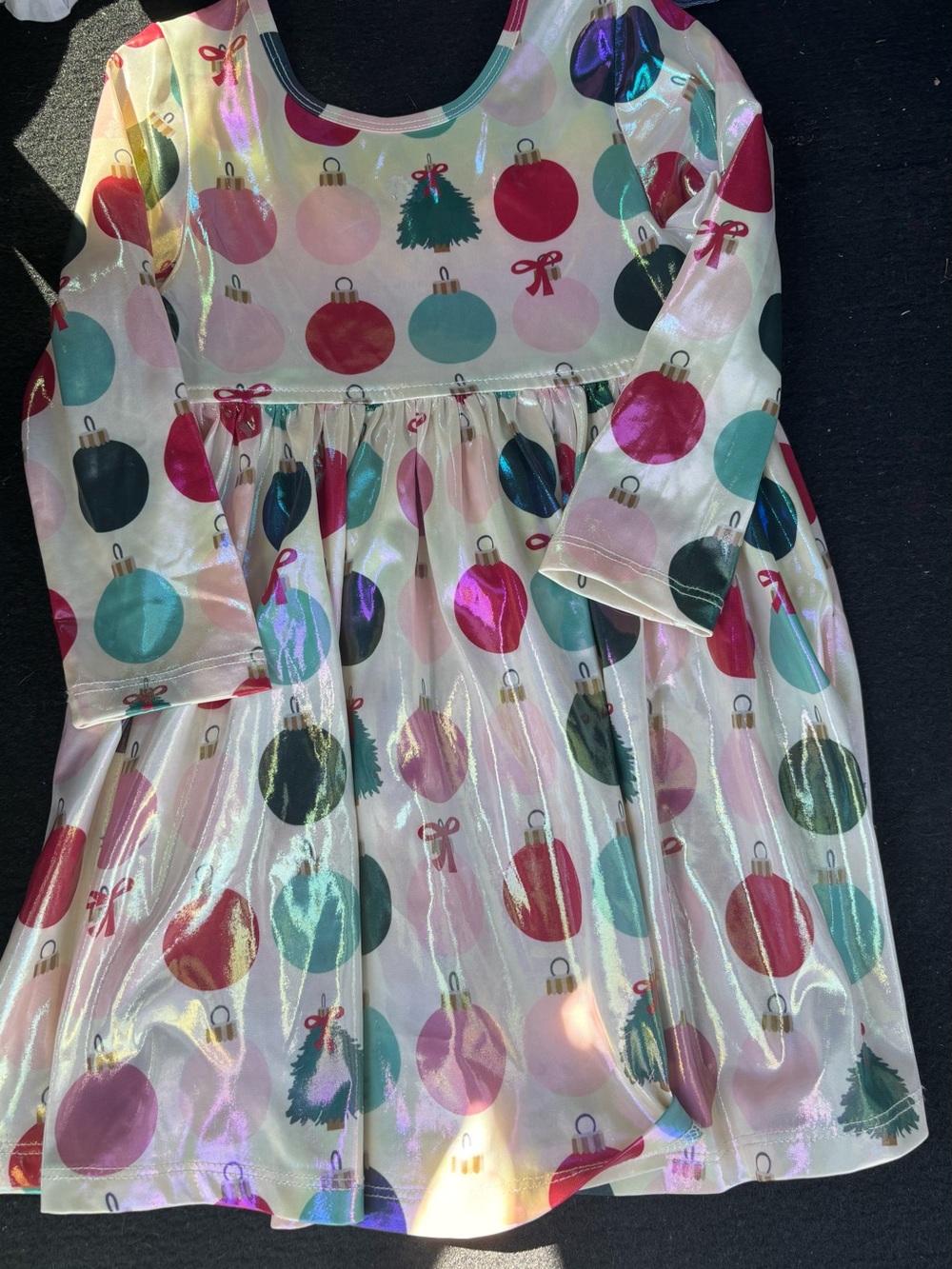 Pink chicken ornament dress